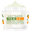 LILY SADO TEA+C™ Green Tea Matcha Moisturizer - Antioxidant Anti-Aging Daily Lotion | Hydrates & Firms Skin
