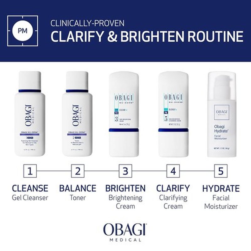 Obagi Nu-Derm Blend Fx - Skin Brightening Cream with Arbutin, Vitamins C & E for Soft, Radiant Skin