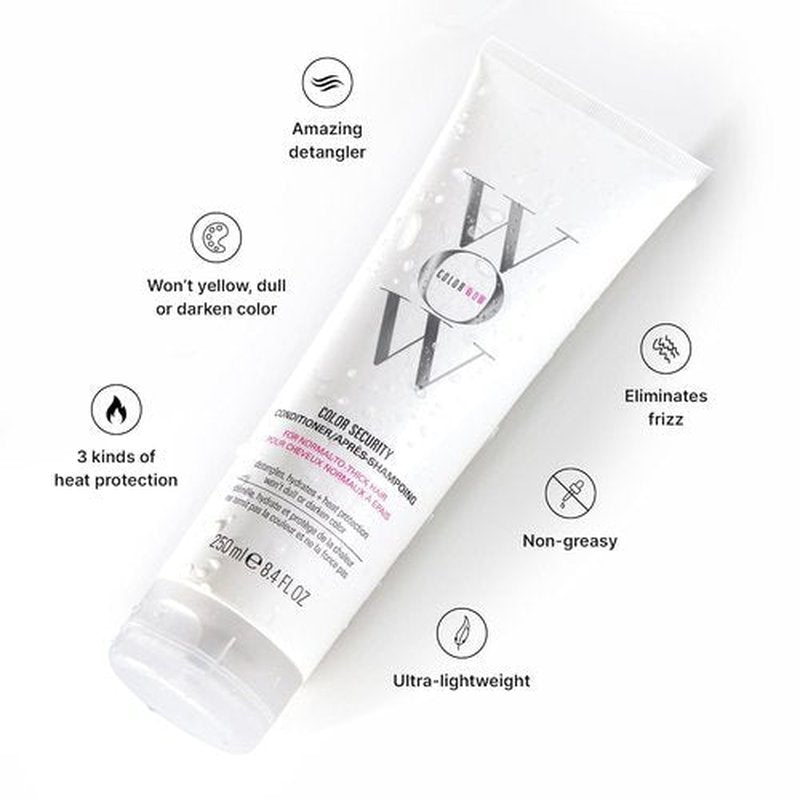 COLOR WOW Color Security Conditioner - Rich Hydration for Thick, Curly Hair | Nourishes & Adds Shine with Avocado Oil