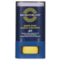 Brush On Block Quick Stick SPF 40, Mineral Sunscreen Stick, UVA/UVB Protection, Water Resistant, Hawaii Compliant, Reef Friendly, 0.63 oz
