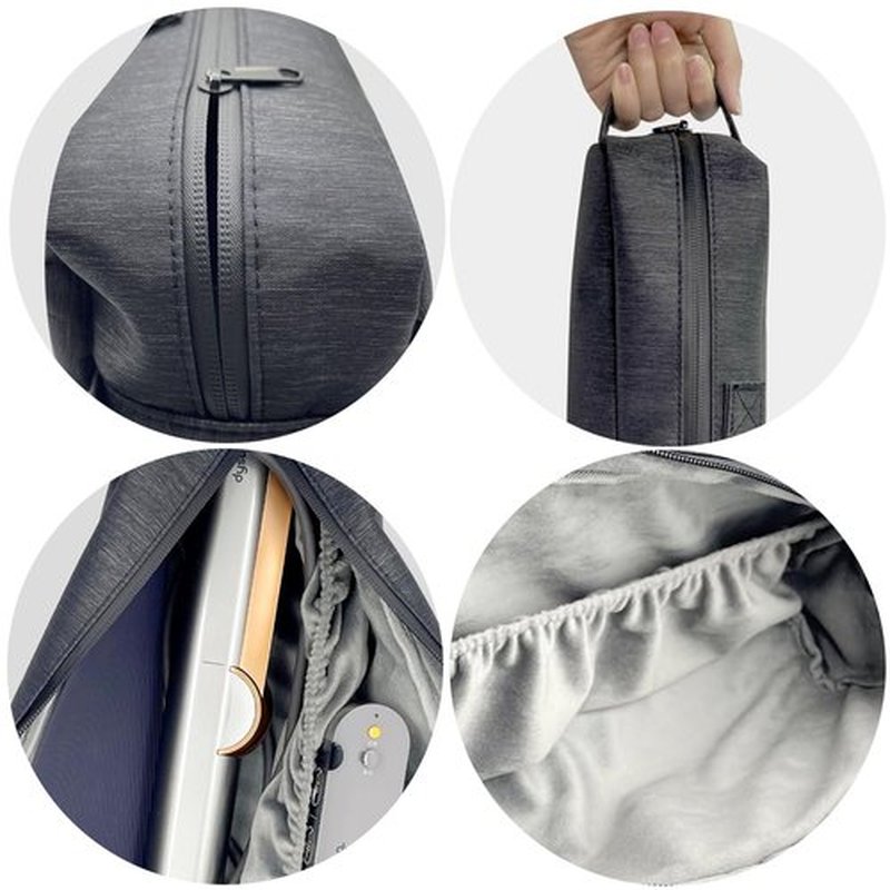 Honlyn Airstrait Travel Bag Compatible with Dyson Airstrait Straightener/Supersonic r Case Waterproof Case, Airwrap/Corrale/HS03/HS01/SH05 Hair Straightener Accessories