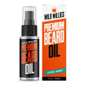 Wild Willies Beard Oil for Men - Conditioner & Softener - Cool Mint, 2 oz