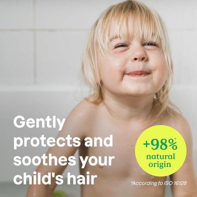 ATTITUDE Natural Kids Conditioner - Hypoallergenic & Vegan, Watermelon & Coco, 8 Fl Oz