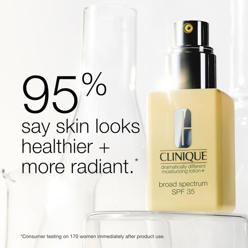 Clinique 3-Step Moisturizing Lotion+ | Hydrating Formula with Glycerin | SPF 35 | For Dry to Combination Skin