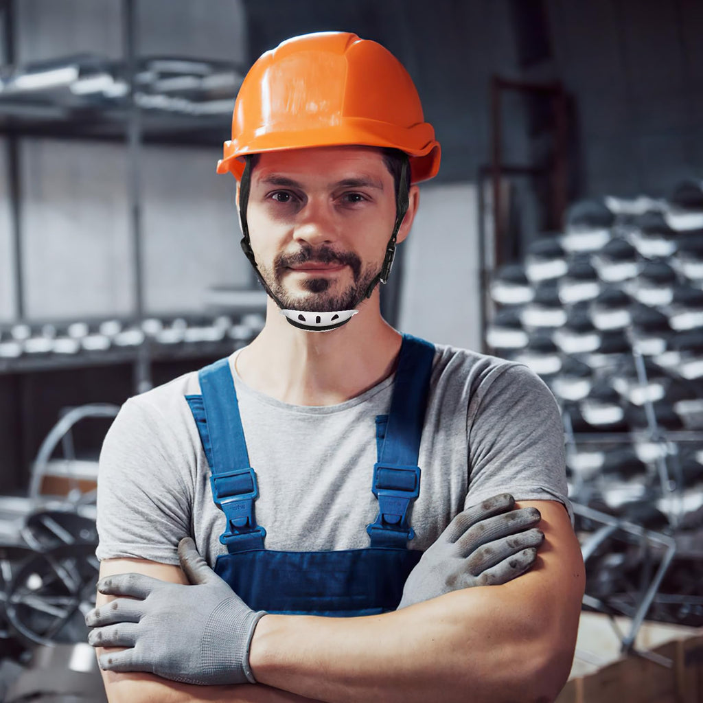 Uonlytech Hard Hat Chin Strap Universal Adjustable Safety Helmet Strap with Secure Fit for Construction and Industrial Use
