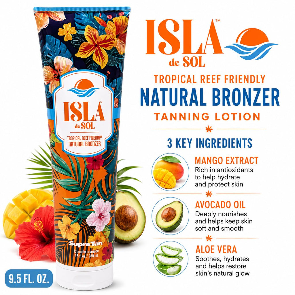 Isla de Sol Tropical Reef Natural Bronzer w/Tyrosine 9.5oz