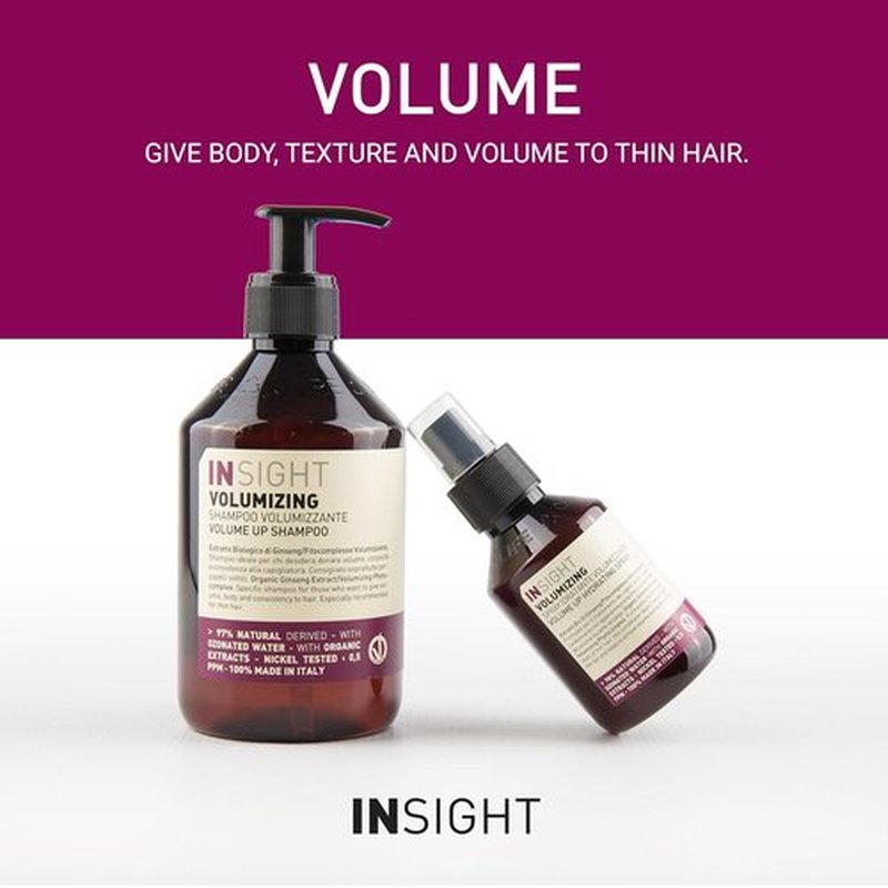 InSight Volumizing Shampoo - Vegan Formula for Fine Thin Hair | 3.4 fl. oz, Unisex