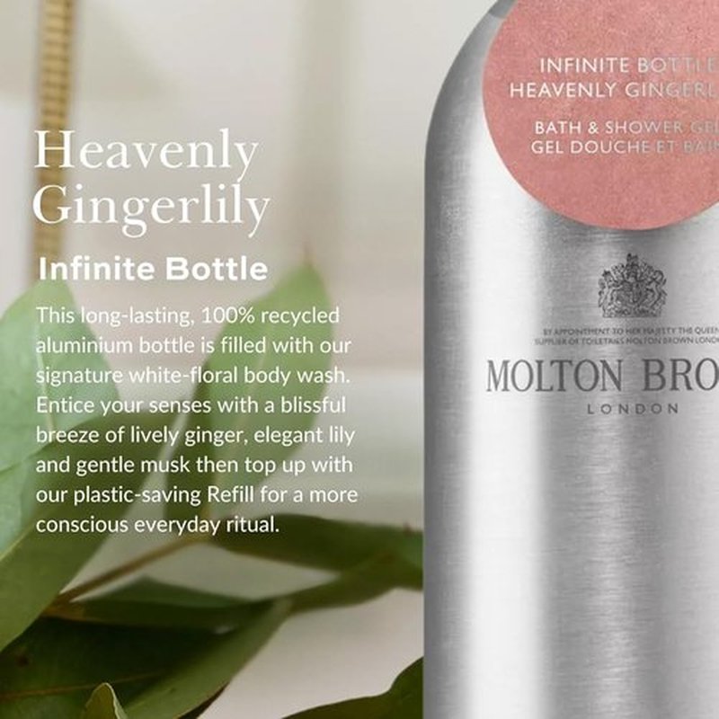 Molton Brown Heavenly Gingerlily | Luxurious Infinite Bottle for Long-Lasting Fragrance