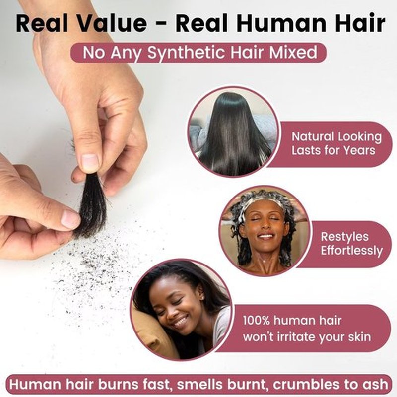 Topnormantic 13x6 Lace Frontal, 0.12mm Ultra-Thin Transparent Swiss HD Lace Pre Plucked with Baby Hair 12A Silk Soft Straight Brazilian Virgin Human Hair Frontal Free Part Single Knots 12 Inch