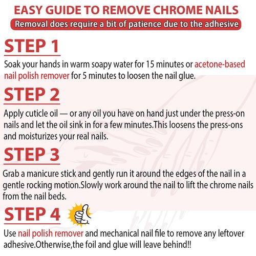 Bronze Chrome Press on Nails Medium Almond, KQueenest Metallic Brown Acrylic Fake Nails Medium Stiletto, Glitter Glue on Nails for Women Fall Winter Wear, Glossy False Nails Press ons in 24 Pcs