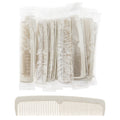 Hair Combs Bulk, 50 Pack Disposable Combs Individually Wrapped, Double Tooth for Beard and Hair, Suitable for Travel, Hotel, Event Gifting and Care Bag