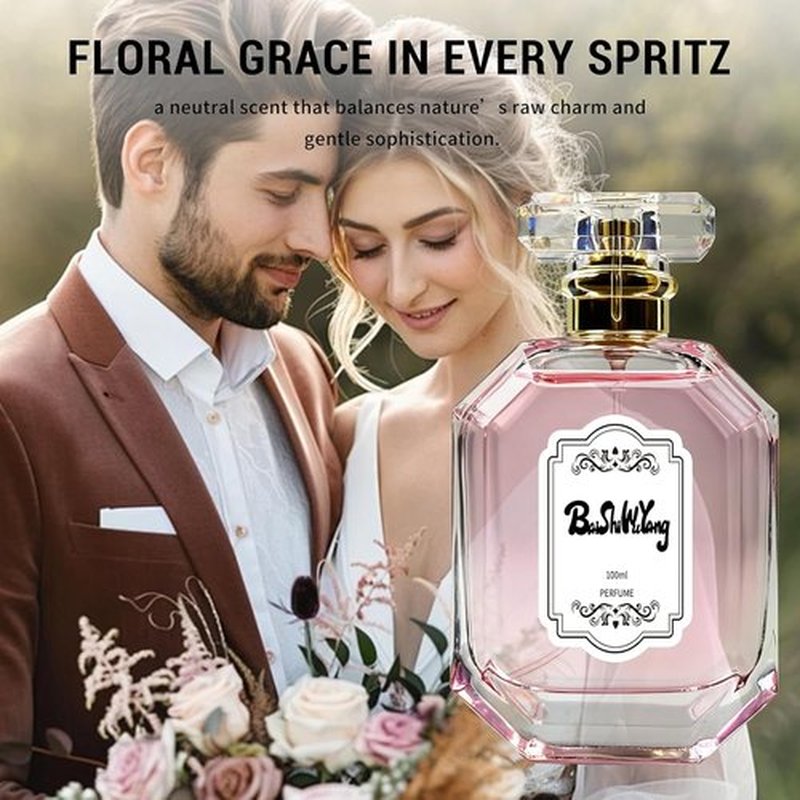 Skiennix Women's Perfume - Pheromone Infused Eau de Toilette | 100ml Citrus, Mango & Lotus Scent | Long-Lasting Floral Fruity Fragrance