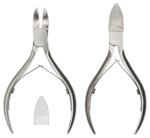Seki Edge Professional Nail Nipper (SS-202) - Stainless Steel Nail Nippers Easily Cut Thick Toe Nails & Ingrown Toenails - Pedicure Tools for Men & Women - Salon, Spa, & Home Use - Made in Japan