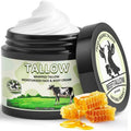 MINIBIRD Beef Tallow for Skin, Whipped Tallow and Honey Balm Cream, 100% Organic Grass-Fed Beef Tallow for Face, Tallow Face Moisturizer Body Lotion with Raw Honey, Unscented
