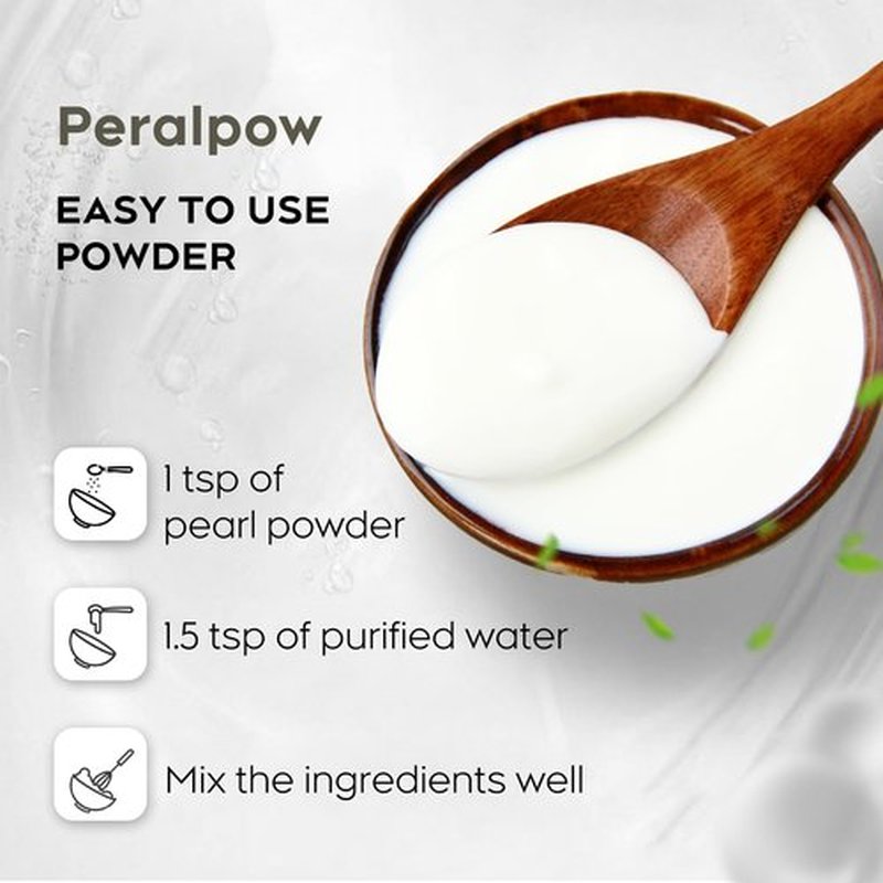 Peralpow Pearl Powder Organic, 100g 100% Natural DIY Skincare, Anti-Aging, Minimizes Pores, Soothes (3.52oz)