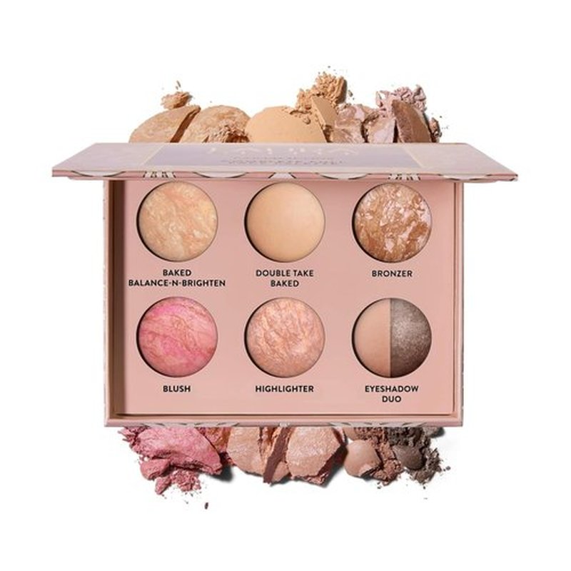 Laura Geller Baked Icons Full Face Makeup Palette - All-in-One for Mature Skin | Travel-Friendly, Light