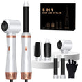 Hair Dryer Brush 5 in 1, Blow Dryer Brush Set with Air Curler Wrap Hair Styler, Negative Ionic Blow Dry Brush, Detachable Hair Tool for Curling, Volumizer,Straightener,Drying