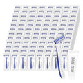Disposable Razors Bulk, Razors Individually Wrapped Bulk, Travel Razors Bulk With 10g Shaving Cream For Hotels, Shelters, Homeless, Nursing Homes, Charities, Churches (Blue,50-PACK)