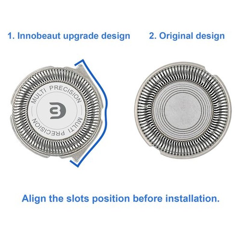 Philips Norelco SH30 Replacement Heads - Compatible Razor Blades for 1000, 2000, 3000 Series Shavers