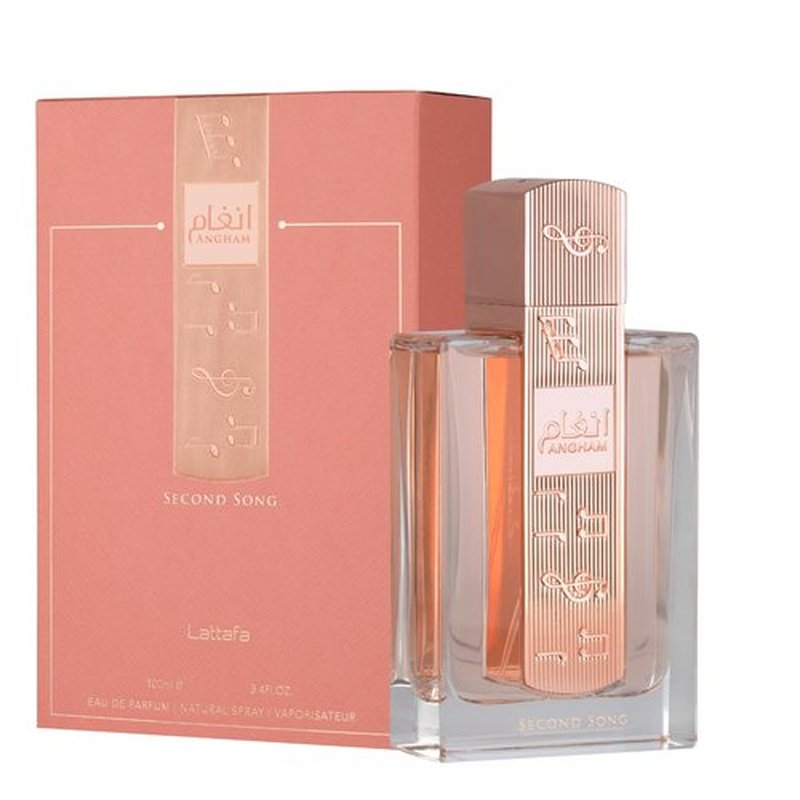 Lattafa Angham Second Song Eau de Parfum 100ml - Unisex Oriental Vanilla Fragrance | Long-Lasting Sweet Aroma