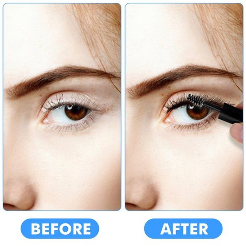 27Pcs Empty Mascara Tubes with Wand Mini 3ml Empty Mascara Bottles with Brush Rubber Inserts Small Sample Size Eyelash Growth packing Tube Container for Travel(Black)