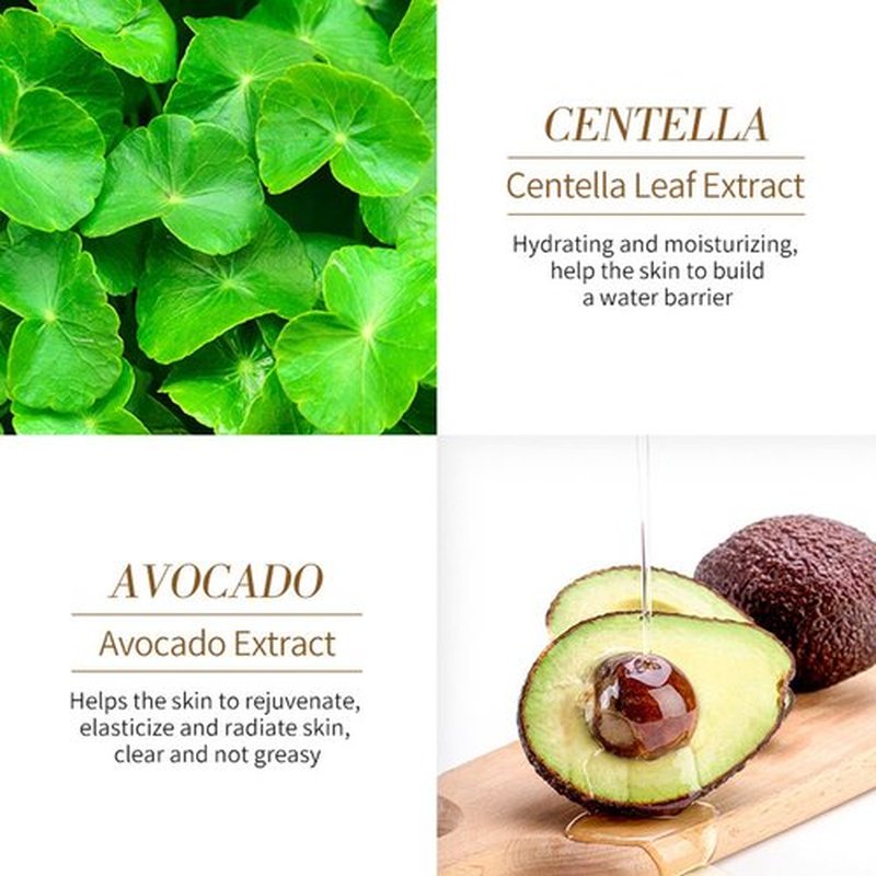 Avocado Eye Mask 60 Pcs, Under Eye Patches for Dark Circles and Puffiness, Moisturizing Nourishing Eye Treatment Mask, Moisturizing and improving eye skin dryness