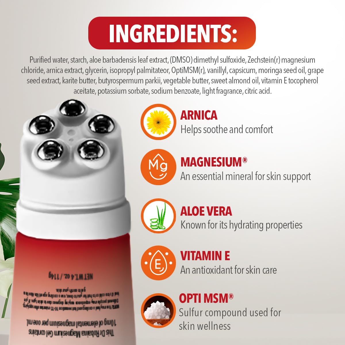 Dr. Robaina DMSO HOT Roll-On