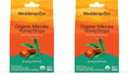 Wedderspoon Organic Manuka Honey Drops - Eucalyptus & Bee Propolis, 20 Count (4oz) | Soothing Dry Throats - Pack of 2