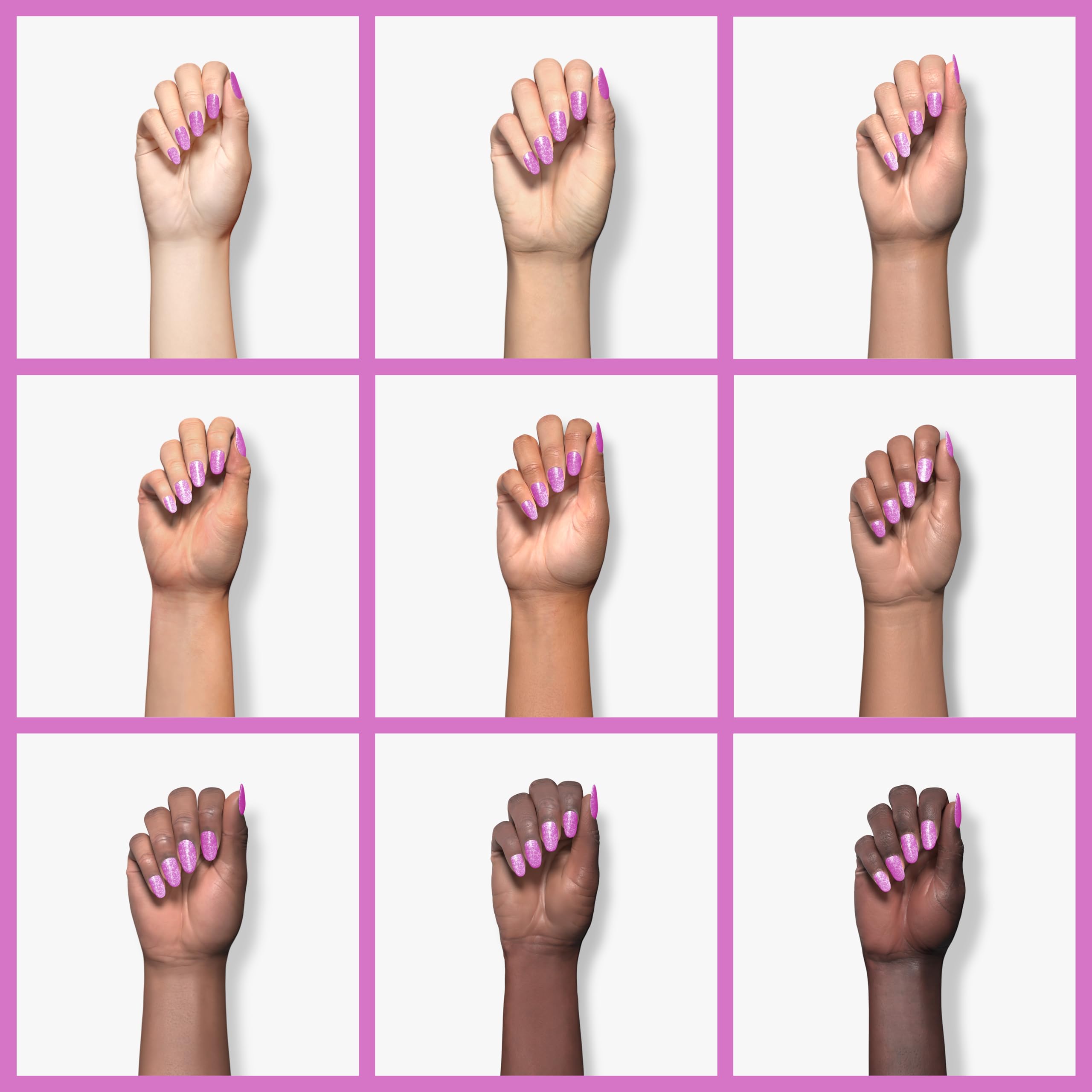Upgrade Hot Pink Pearl Dip Powder Nail Color Refills, 1oz/28g, Unibouti Pro Dipping Powder System for Nail Art DIY at Home/Salon