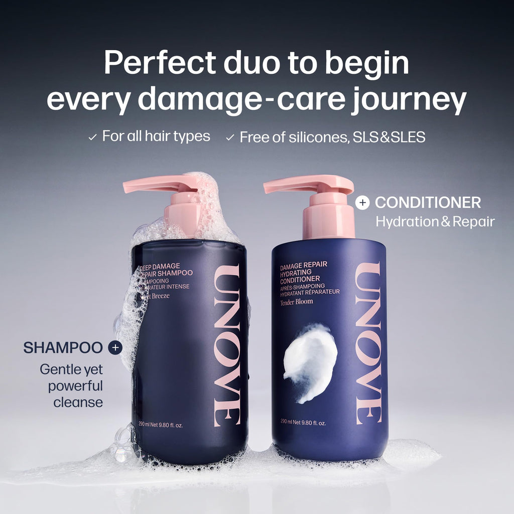 UNOVE Deep Damage Repair Shampoo 500ml/16.91fl.oz