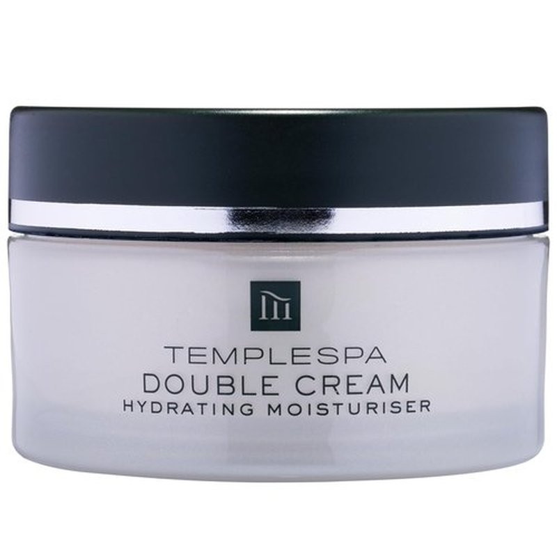 TEMPLESPA Double Cream - Hydrating Day & Night Moisturizer for Dry Skin | Nourishing & Rich, 1.6 fl. oz.