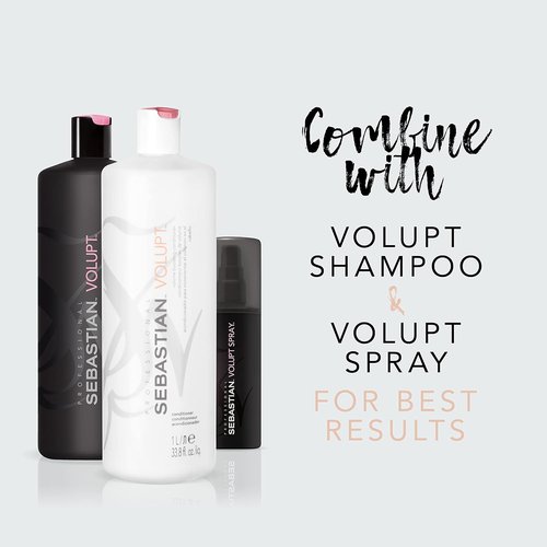 Sebastian Professional Volupt Volume Boosting Conditioner - Ideal for Fine, Natural & Color-Treated Hair