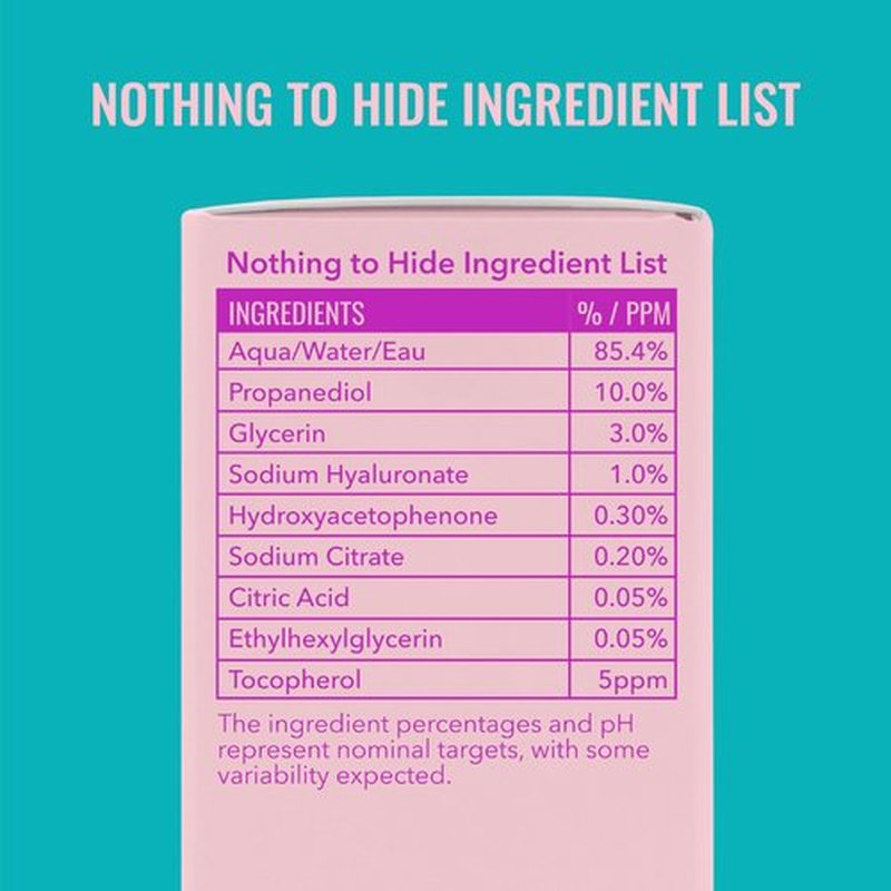 Good Molecules Hyaluronic Acid Serum Pack 2 – 30 ml Each | 1% Hyaluronic Acid, Non-Greasy Ultra Hydrating Serum, Facial Moisturizer for Plumper Skin, Skin Care for Face