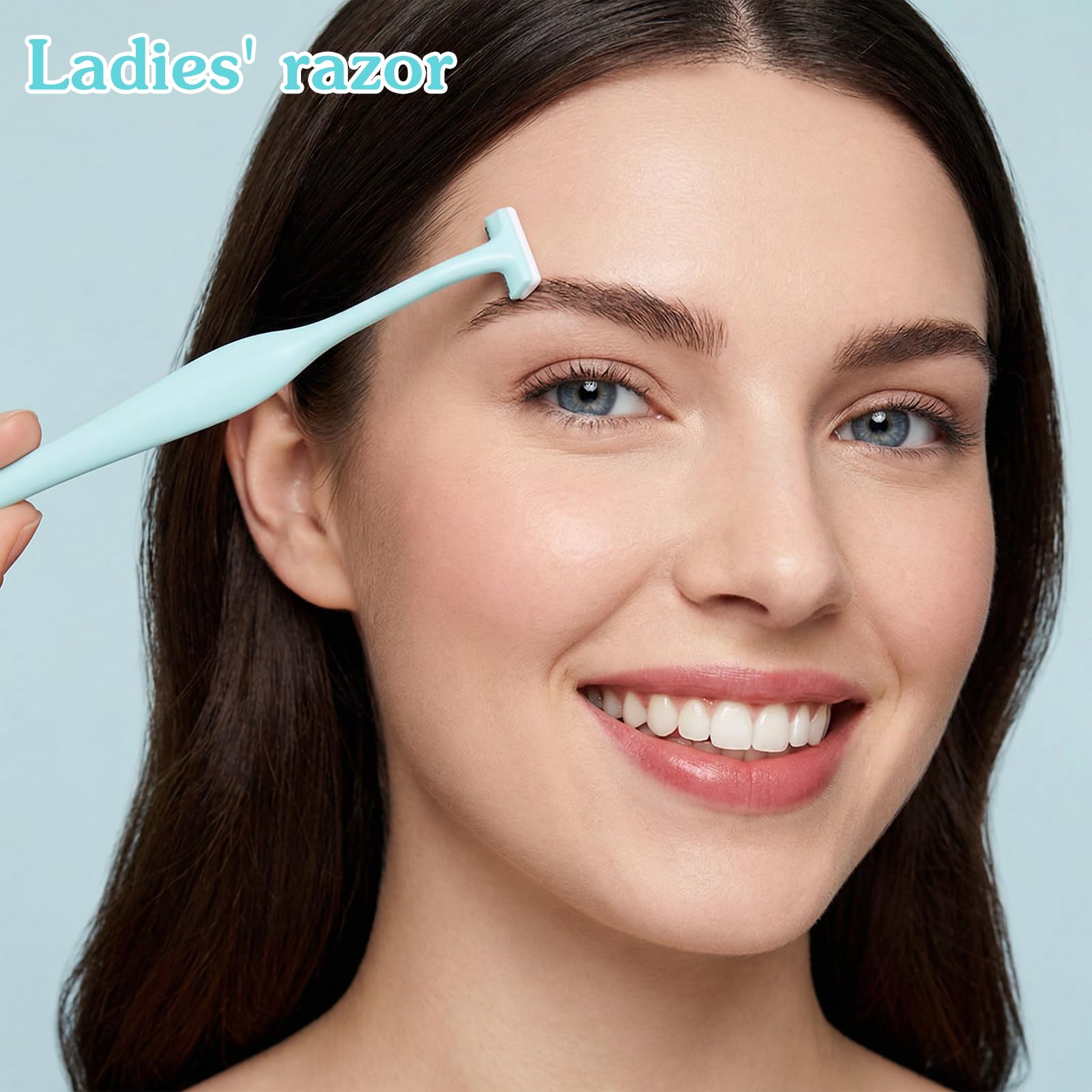 12 PCS Mini Eyebrow Razor, Eyebrow Razor Men Facial Razors for Women & Men with Protective Cover Facial Hair Removal Eye Brow Razors Eyebrows Trimmer Kit for Face and Eye Brow