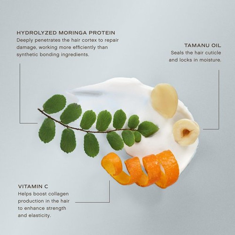 INNERSENSE Organic Beauty - Repair Hair Mask | Strengthen, Fortify, Smooth | Non-Toxic, Cruelty-Free, Clean Haircare (6 fl oz | 177 mL)