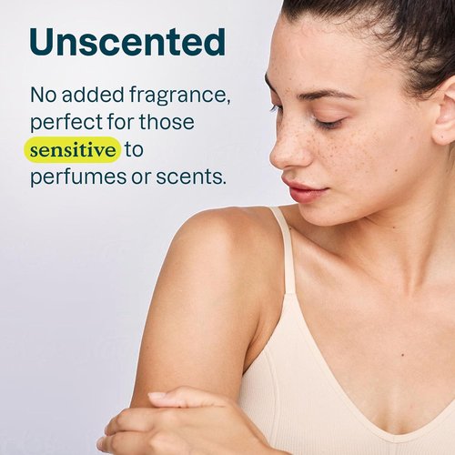 ATTITUDE Deodorant for Sensitive Skin - Aluminum Free, Vegan & Gentle Odor Protection | Unscented, 2.64 Oz