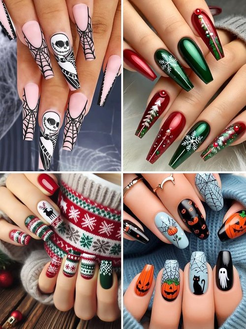 EBANKU 12 Colors Nail Art Pens Set, 3D 0.5MM Nail Polish Pens Graffiti Dotting Pen Quick-Drying Acrylic Nail Paint Liner Pen Tools for DIY Nail Art Manicure Tools