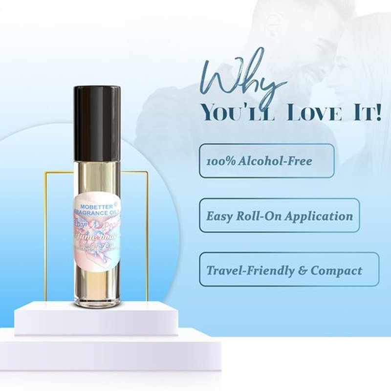 MOBETTER Fragrance Oils - Baby Powder Scented Body Perfume Oil for Unisex Use