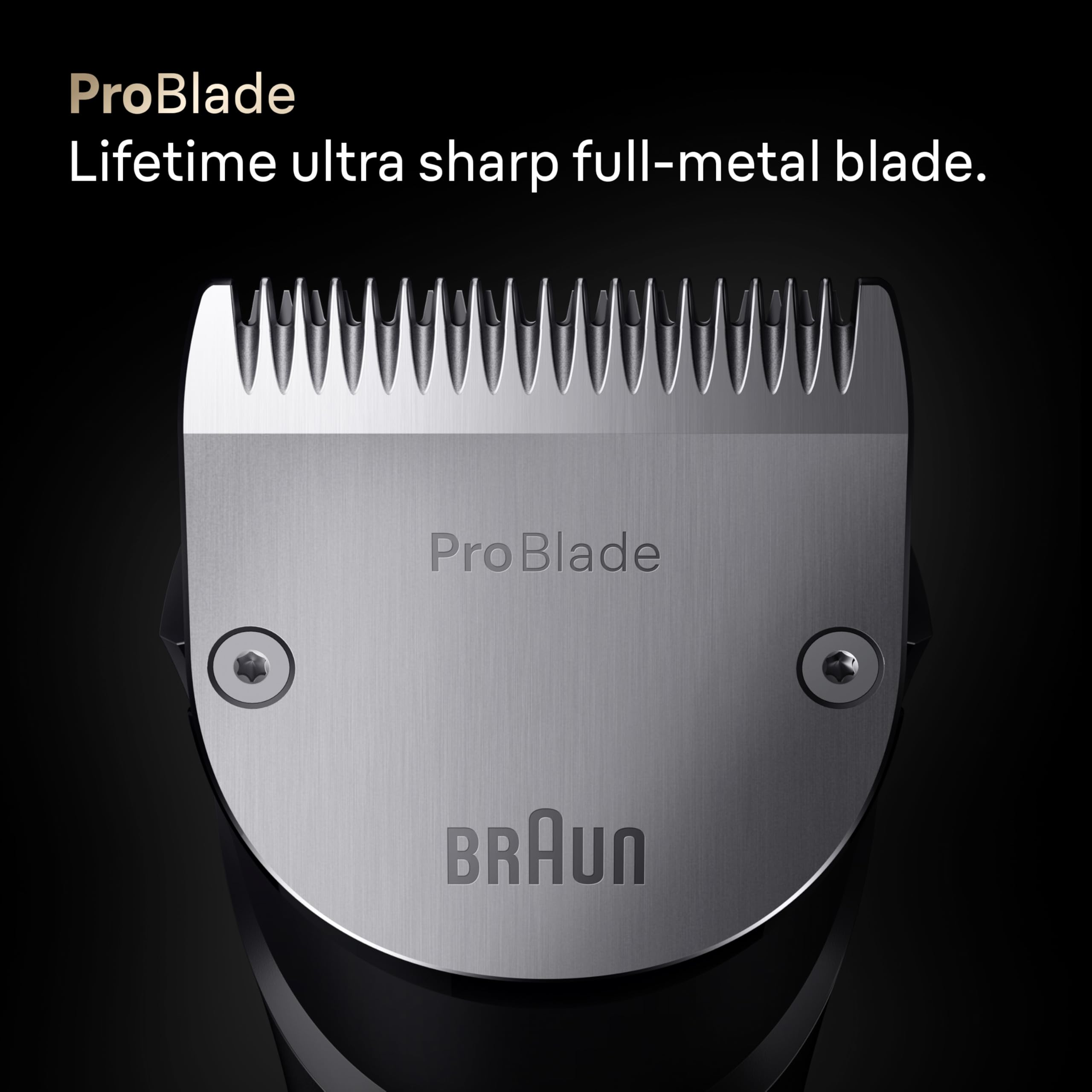Braun Series 9 PRO All-in-One Beard & Body Grooming Kit for Men, Cordless Trimmer, Hair Clippers & Shaver for Face, Hair & Body with Gillette Labs Razor, AIO 9555