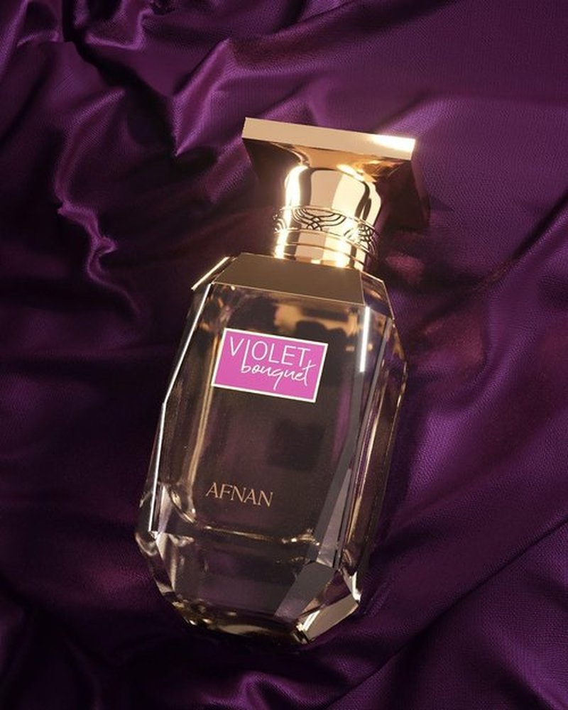 Afnan Violet Bouquet Eau De Parfum - Elegant Floral Fragrance for Women | 2.7 Fl. Oz