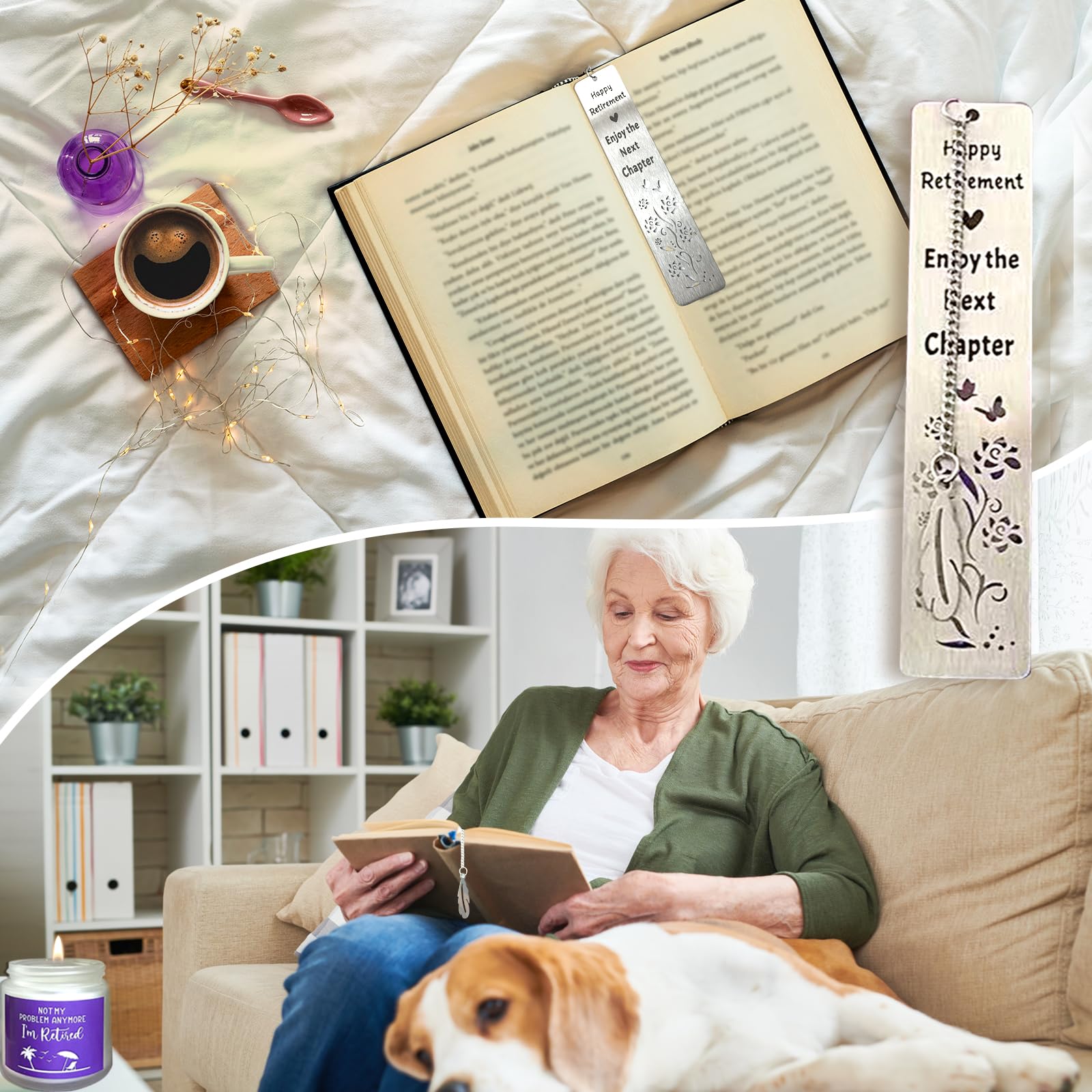 XIENZE-77 Retirement Gift for woman, Happy Retirement Gifts for Women 2026 Coworker