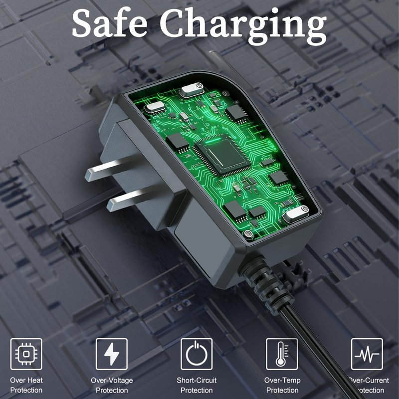 LIANSUM Replacement Charger Compatible with Wahl 9649 Hair Clipper, Compatible with Wahl 9649 9649P Color Pro Cordless Trimmer Power Cord