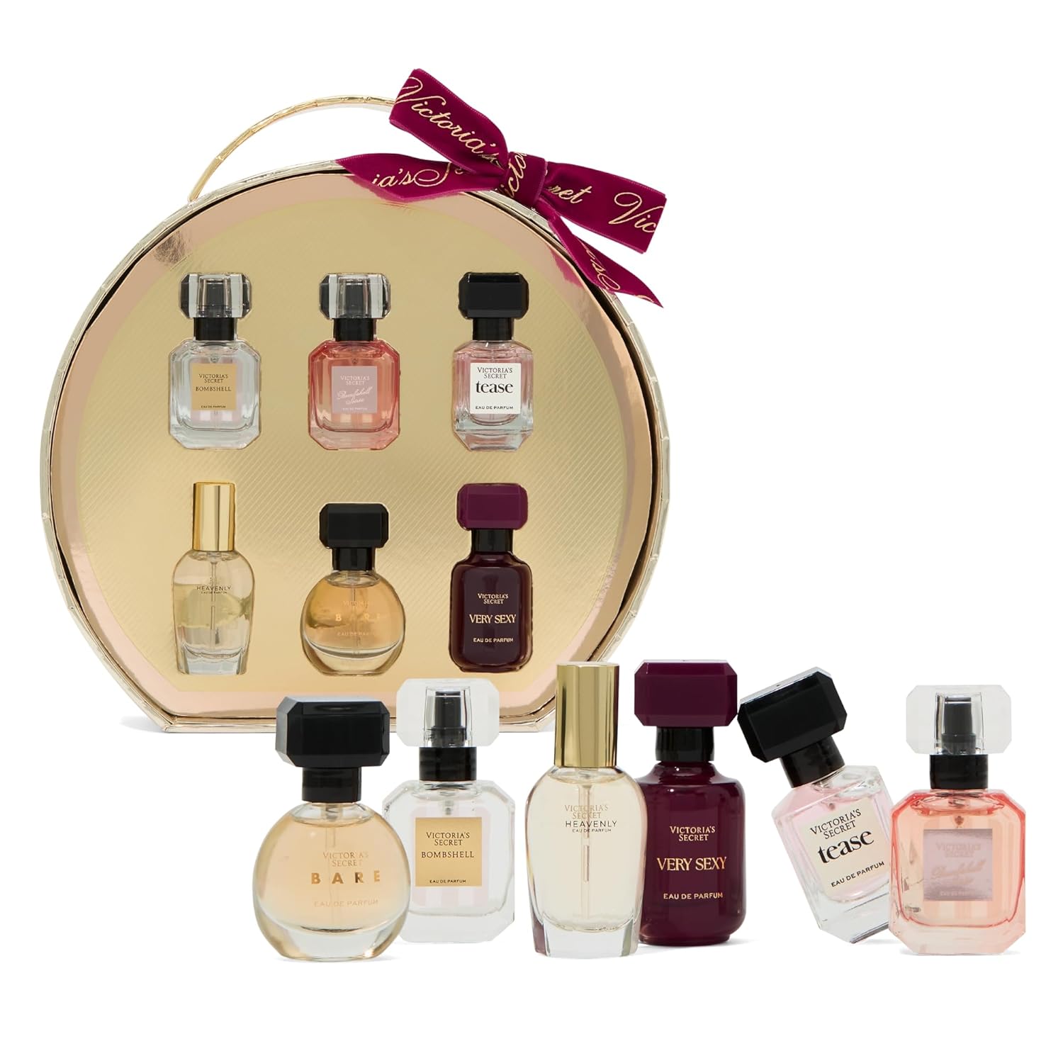 Victoria's Secret Mini Eau de Parfum Gift Set - Bombshell, Tease, & More | Perfect for Any Occasion