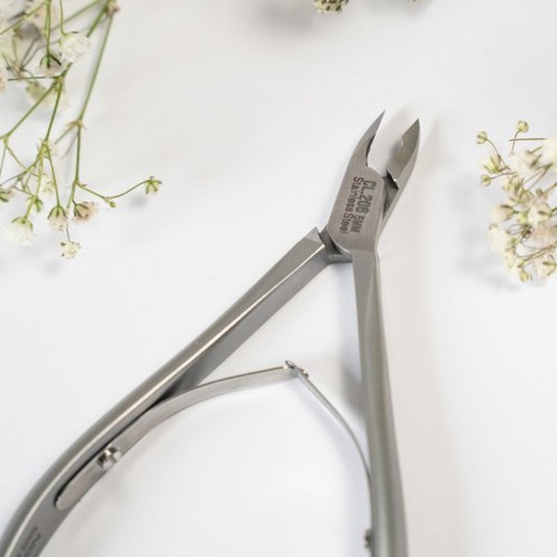 NGHIA Professional Cuticle Nipper CL-206 | Stainless Steel (5MM) | Salon Quality & Surgical Grade | Precision Cuticle Trimmer