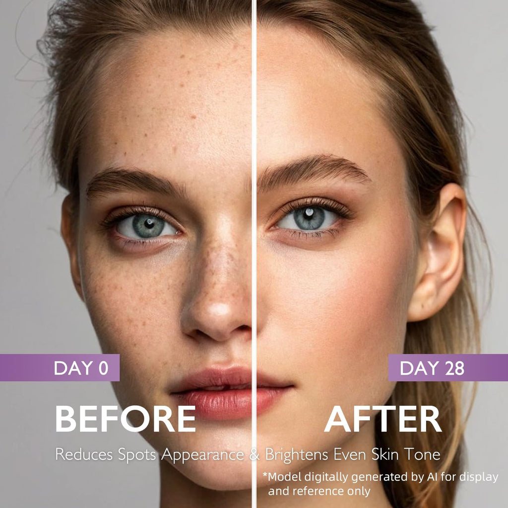 Dark Spot Corrector Serum with Retinol, Niacinamide & Alpha Arbutin, Brightening Face Serum for Uneven Tone, Post Acne Marks & Dull Skin, Hydrating Glow Formula with Hyaluronic Acid