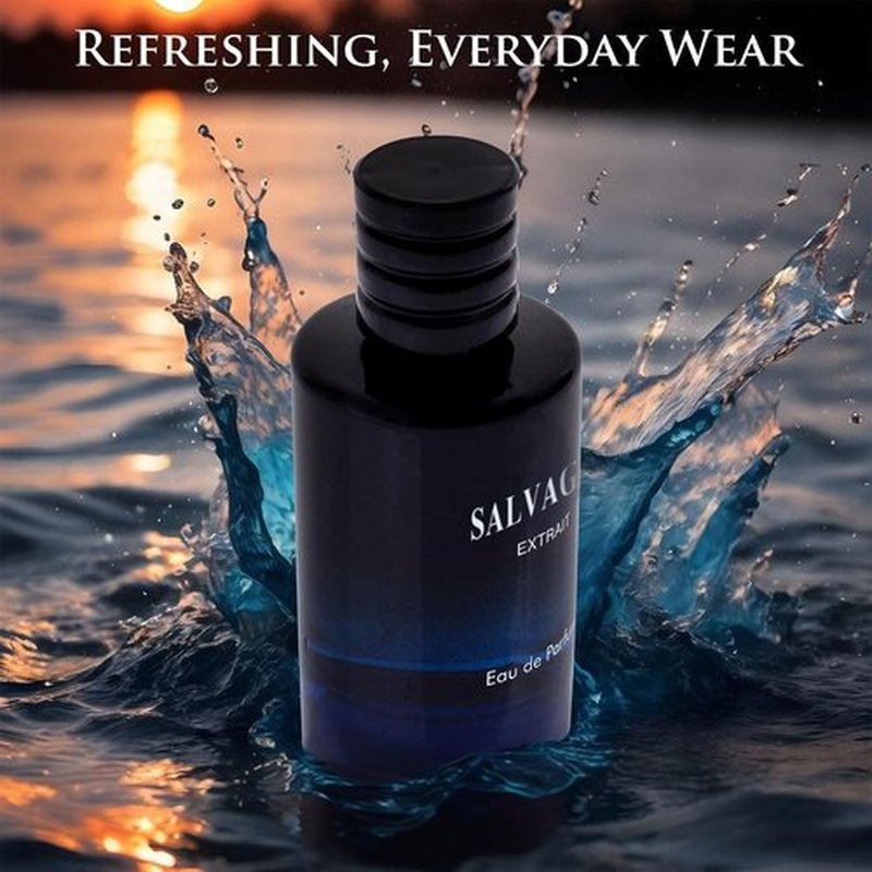 Salvage Extrait Eau De Parfum for Men - Grapefruit & Spices | Elegant 100ml Cologne for Daily Wear