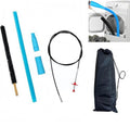 Skiennix Dryer Vent Cleaner Kit - 3Pcs Lint Vacuum Attachment & Flexible Brush with Storage Bag