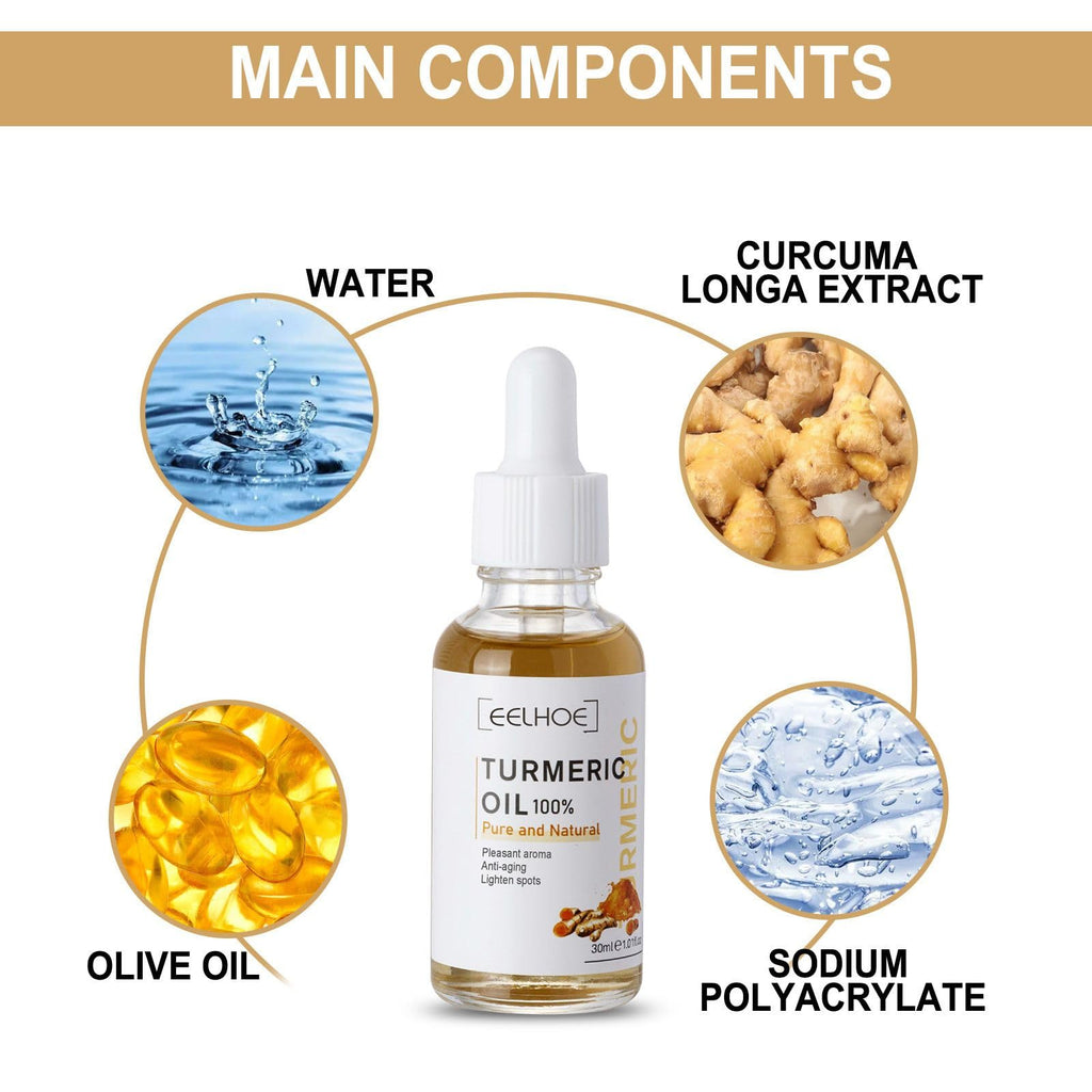 2 Pack Turmeric Dark Spot Corrector Serum, Natural Turmeric Dark Spot Corrector Serum for Face, Skin Care Moisturizing Repair (30mL/1.01 f.oz)