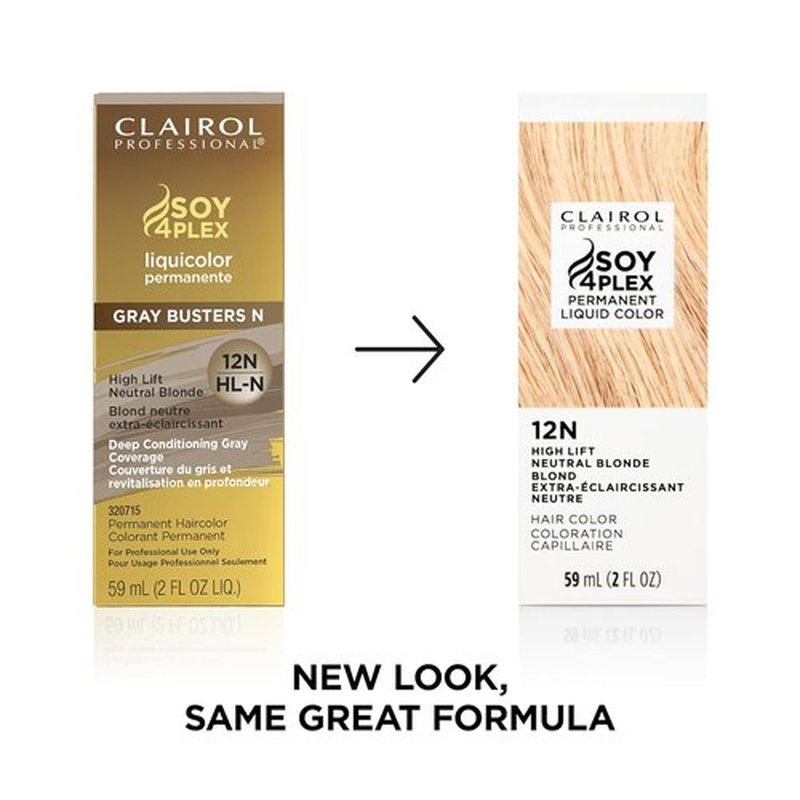 Clairol Professional Permanent Liquicolor - Very Light Blonde Hair Color with 100% Gray Coverage | Packaging May Vary