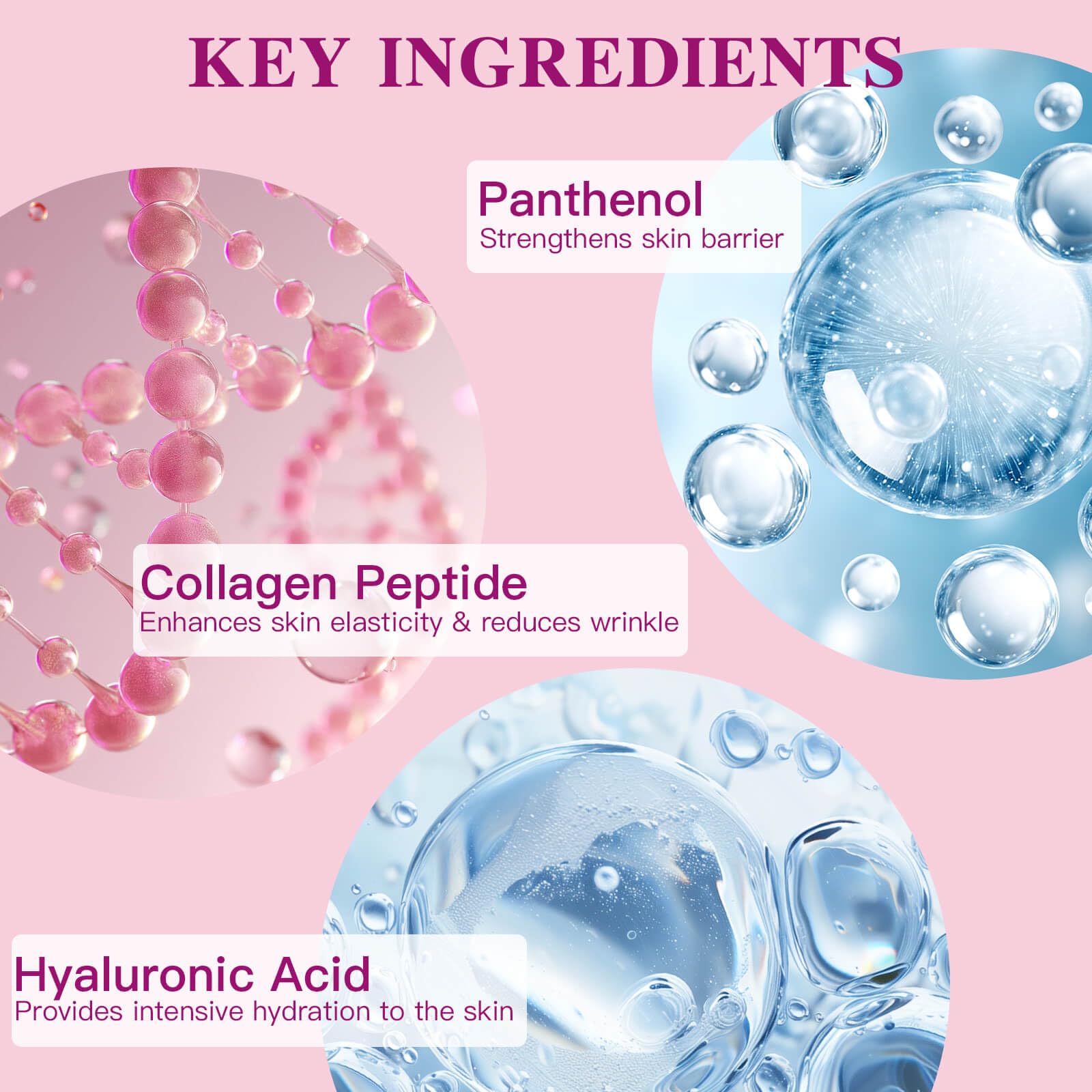 ICIKOL Overnight Collagen Mask - [4 Sheets] Bio-Collagen Face Mask for Intensive Hydration & Glass Skin - Pore Minimizing & Firming Jelly Mask, K-Beauty Sleeping Mask for Glowing Skin
